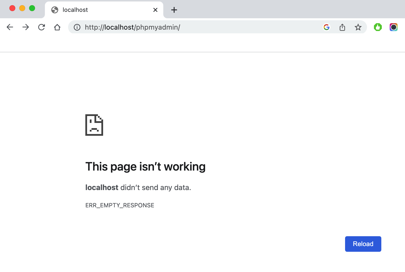 How to fix macos err empty response ajay techie