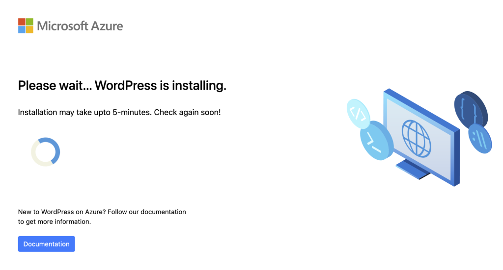 Please wait... WordPress is installing.
Installation may take upto 5-minutes. Check again soon!